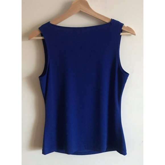 **LAST CHANCE**Royal Blue Business Casual Tank Top - Picture 2 of 3